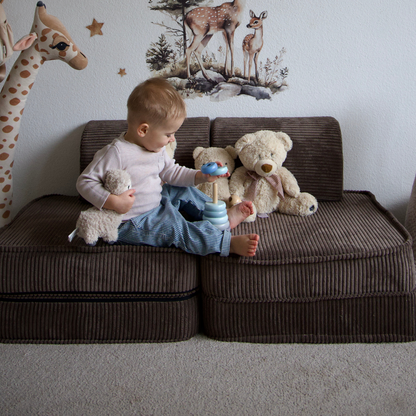 Spielsofa Ästhetik Cord Mini Basic - Classic Cord Edition