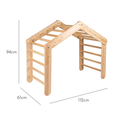 Großes Kletterdreieck 112x61x94 cm Pikler für Kinder