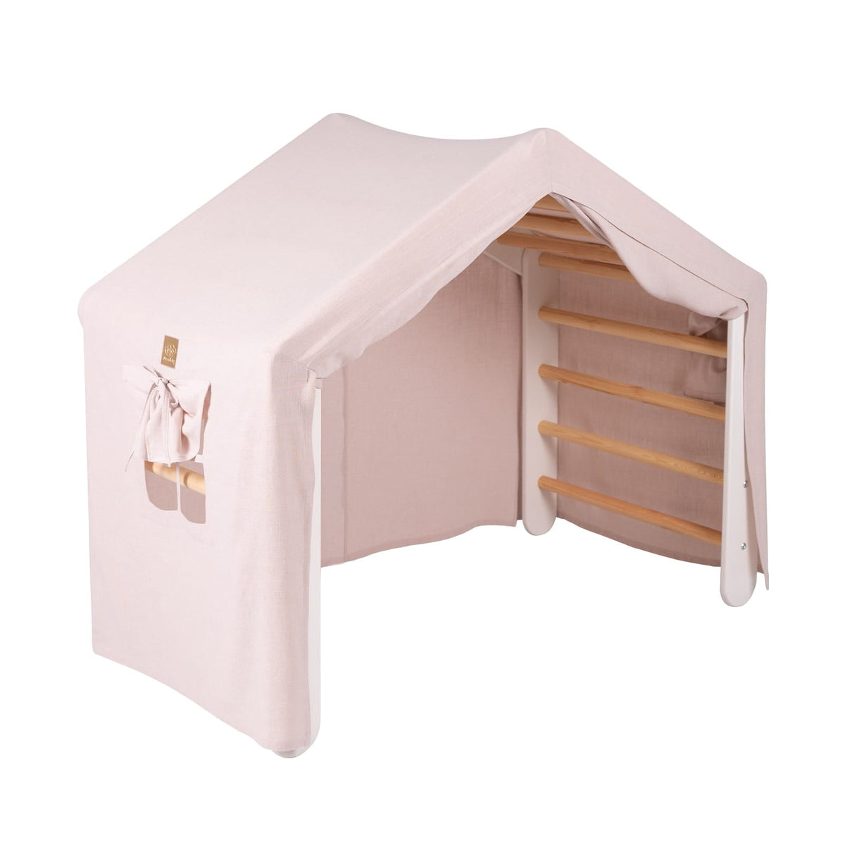Kletterdreieck mit Zelt 112x61x94 cm, faltbar