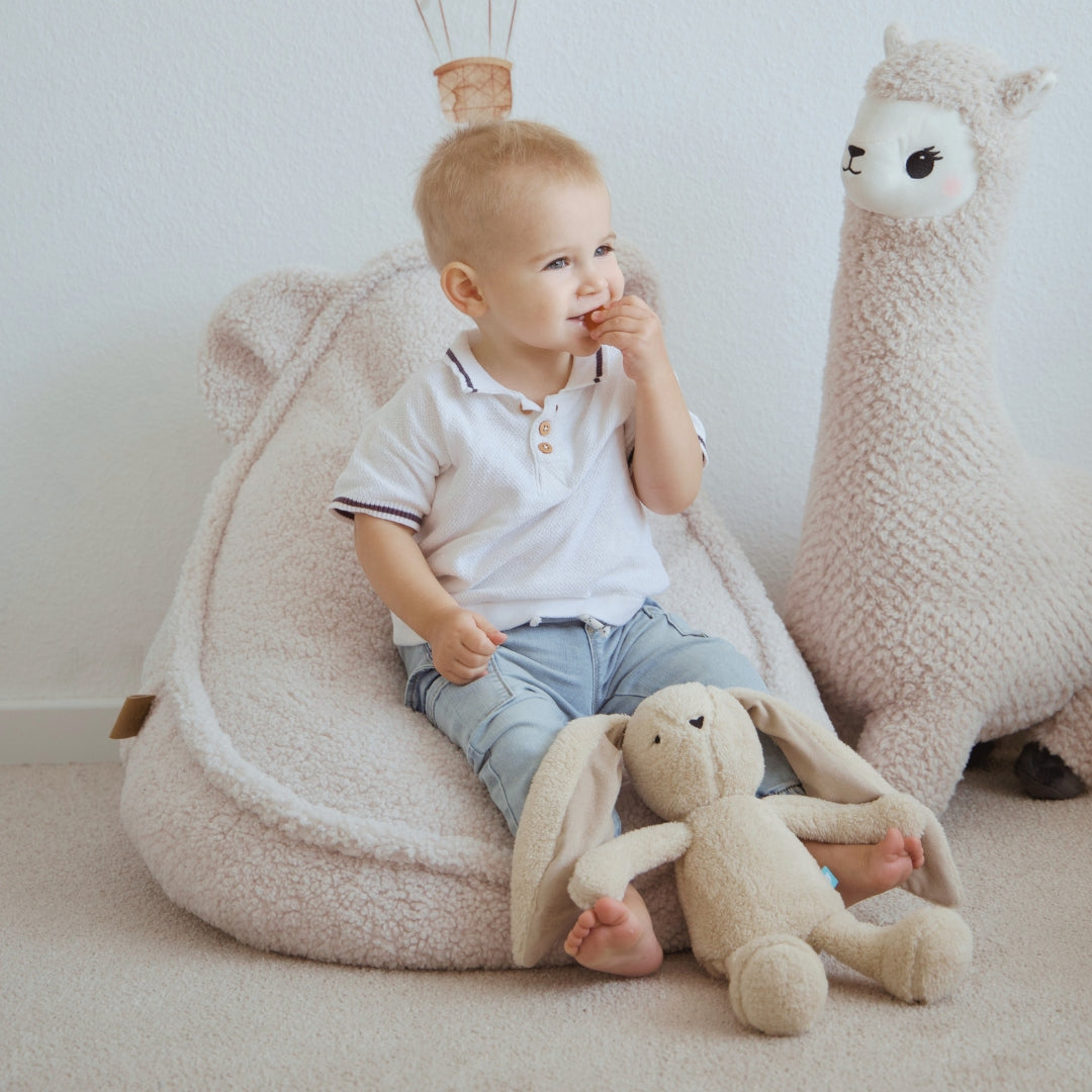 Kindersessel Bearly Bären-Sitzsack - Soft Teddy Edition