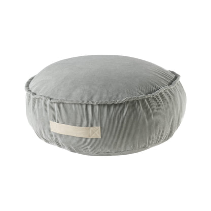 Sitzpouf für Kinder, Rund, Premium Cord - Slim Cord Edition