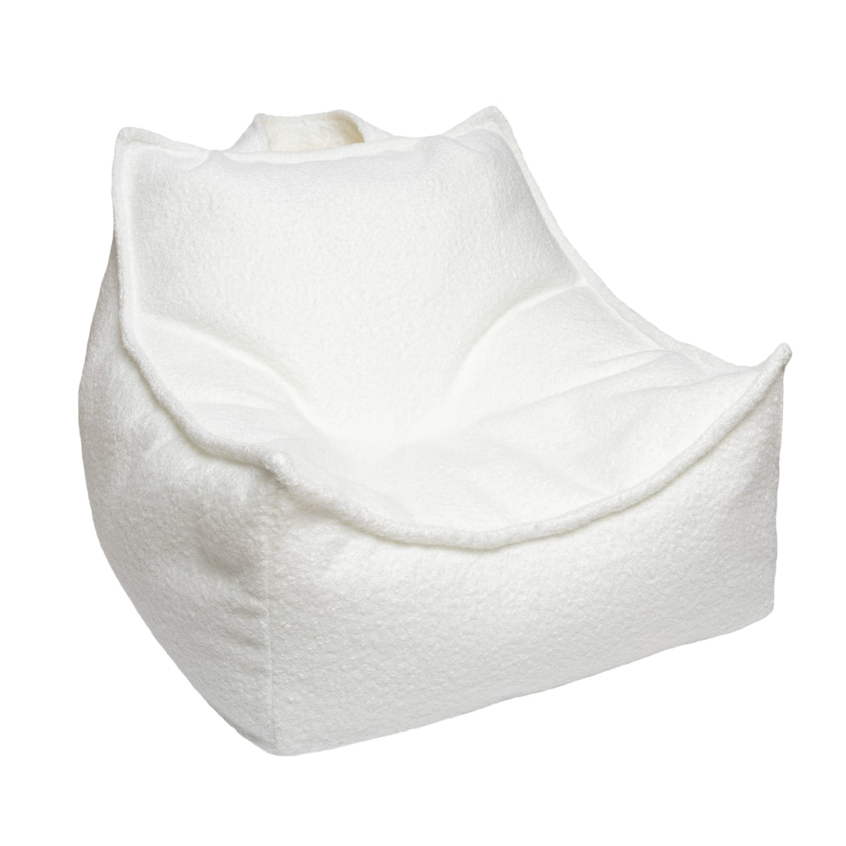 Kindersessel eckig - Premium Bouclé