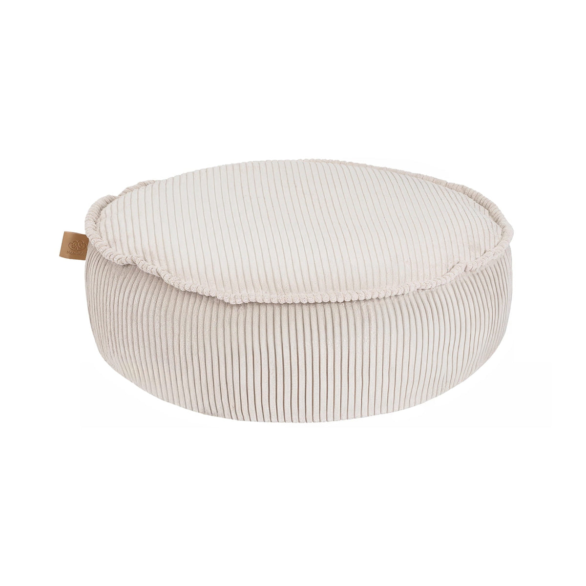 Sitzpouf für Kinder, rund, Ästhetik Cord - Classic Cord Edition