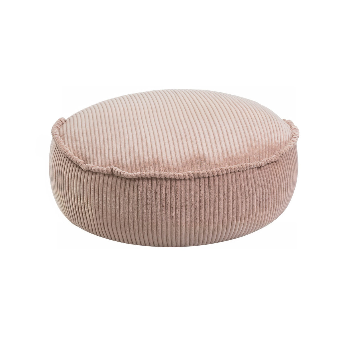 Sitzpouf für Kinder, rund, Ästhetik Cord - Classic Cord Edition