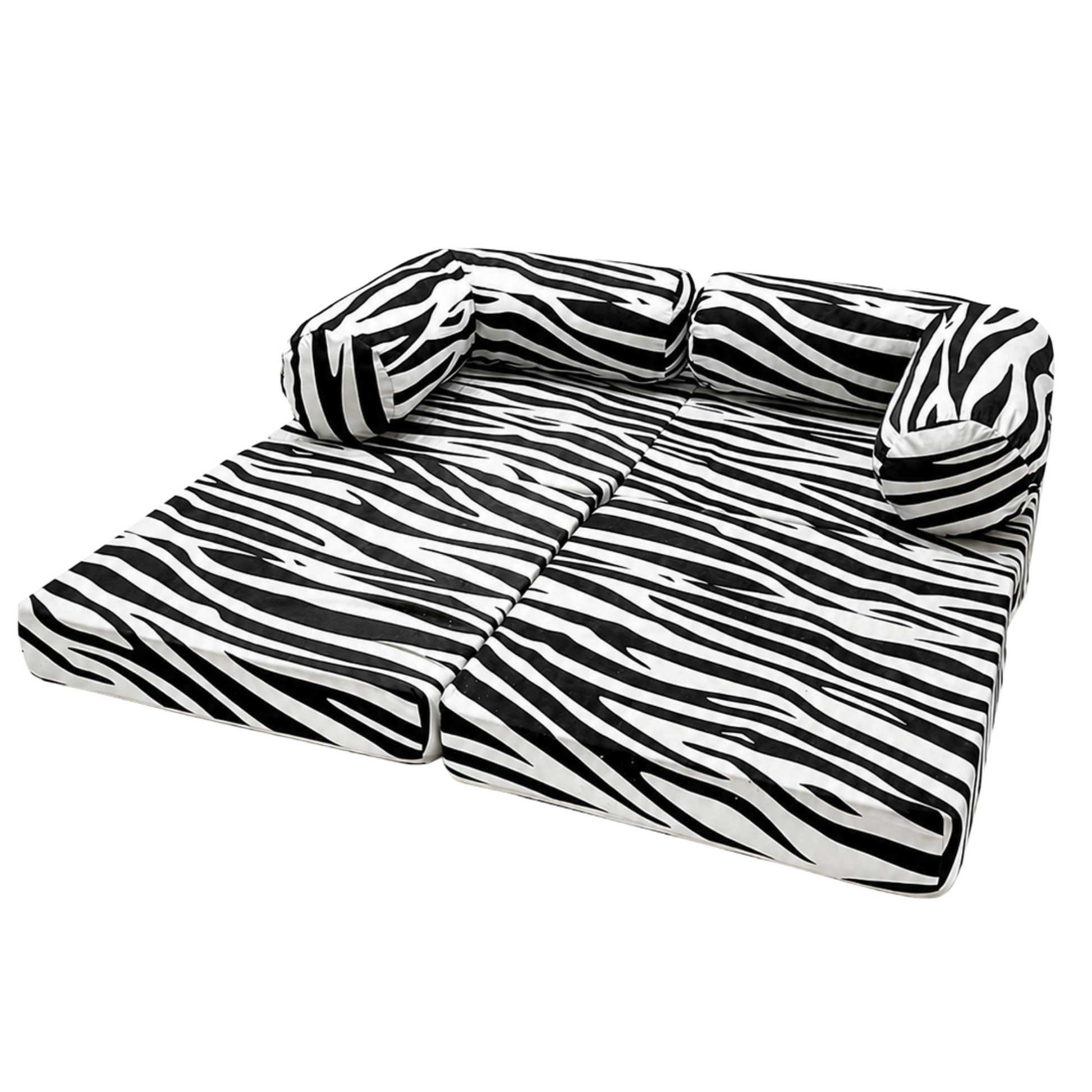 Kindersofa Zebra – Kuschel- und Leseecke im Kinderzimmer