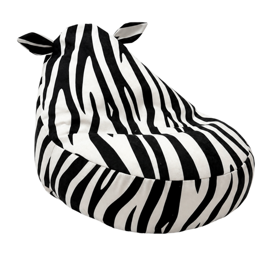 Bean Bag / Sitzsack, klassisch, Zebra – Ansicht 1