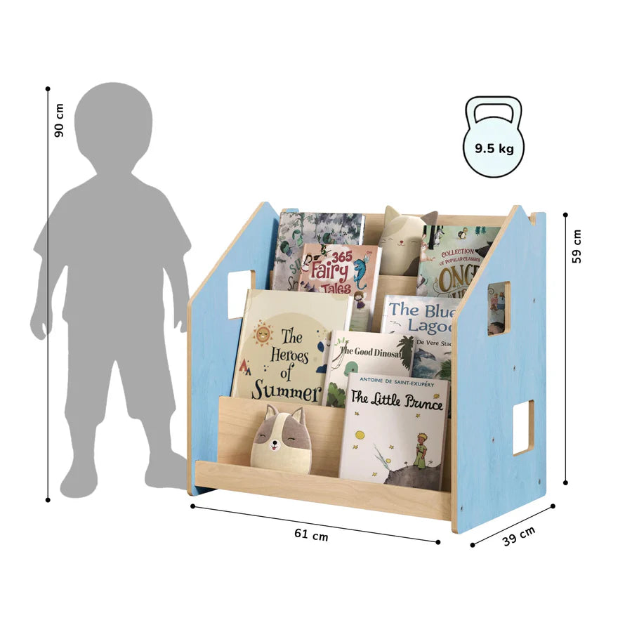 Bücherregal Häuschen, versch. Farben