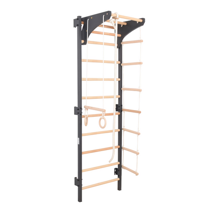 Sprossenwand STEEL KOM 2 Graphit komplett