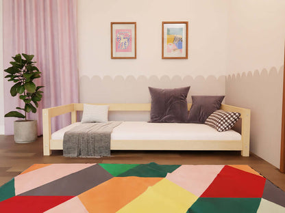 Einzelbett KÄTHE für Kinder, versch. Maße & Farben