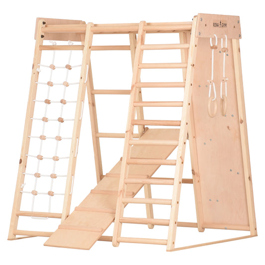 Indoor playground - Kids Playtime - untreated wood