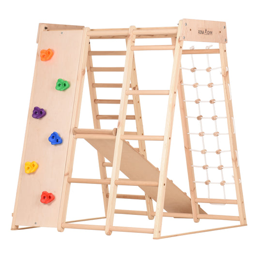 Indoor playground - Kids Playtime - untreated wood