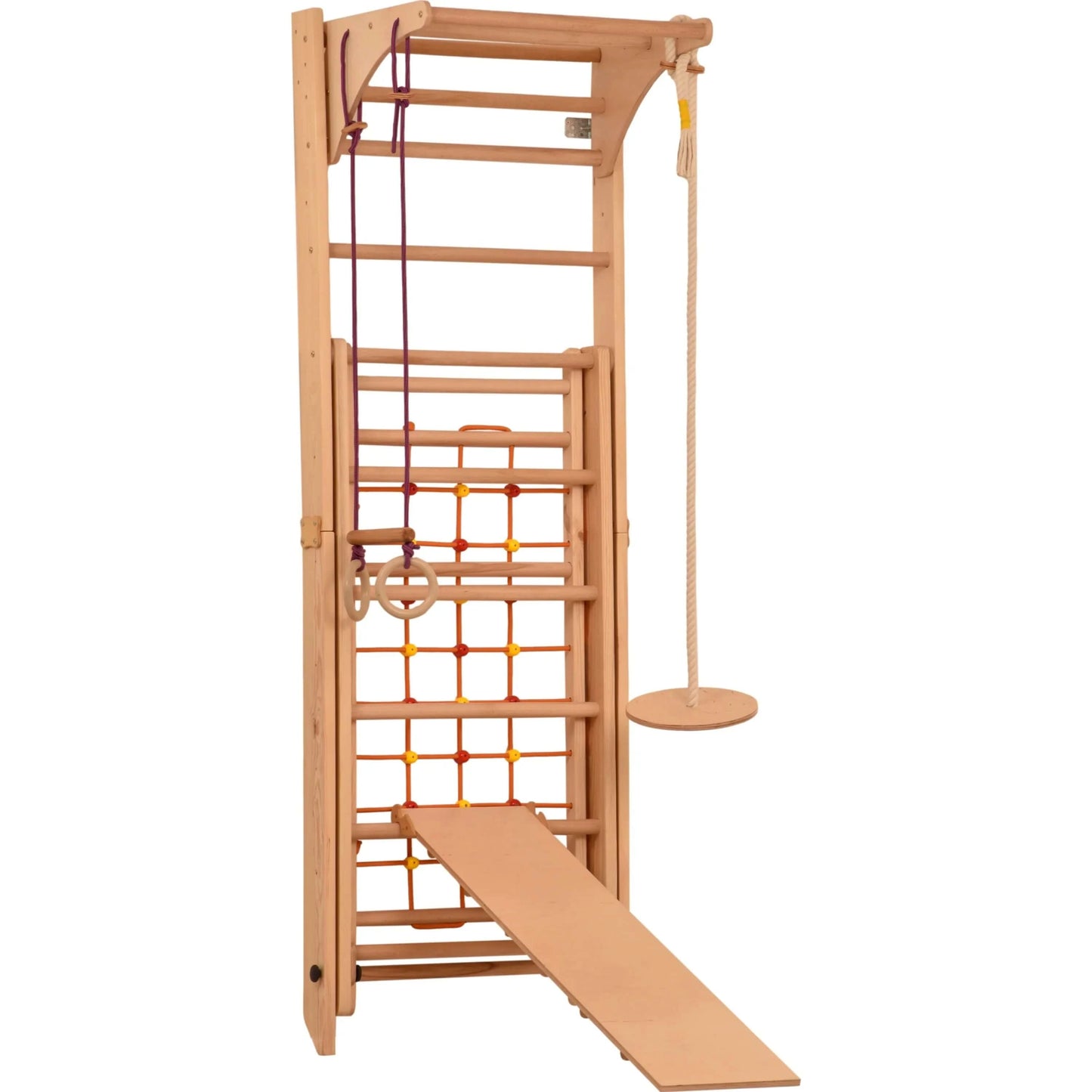 Indoor climbing frame "Julie" - untreated wood