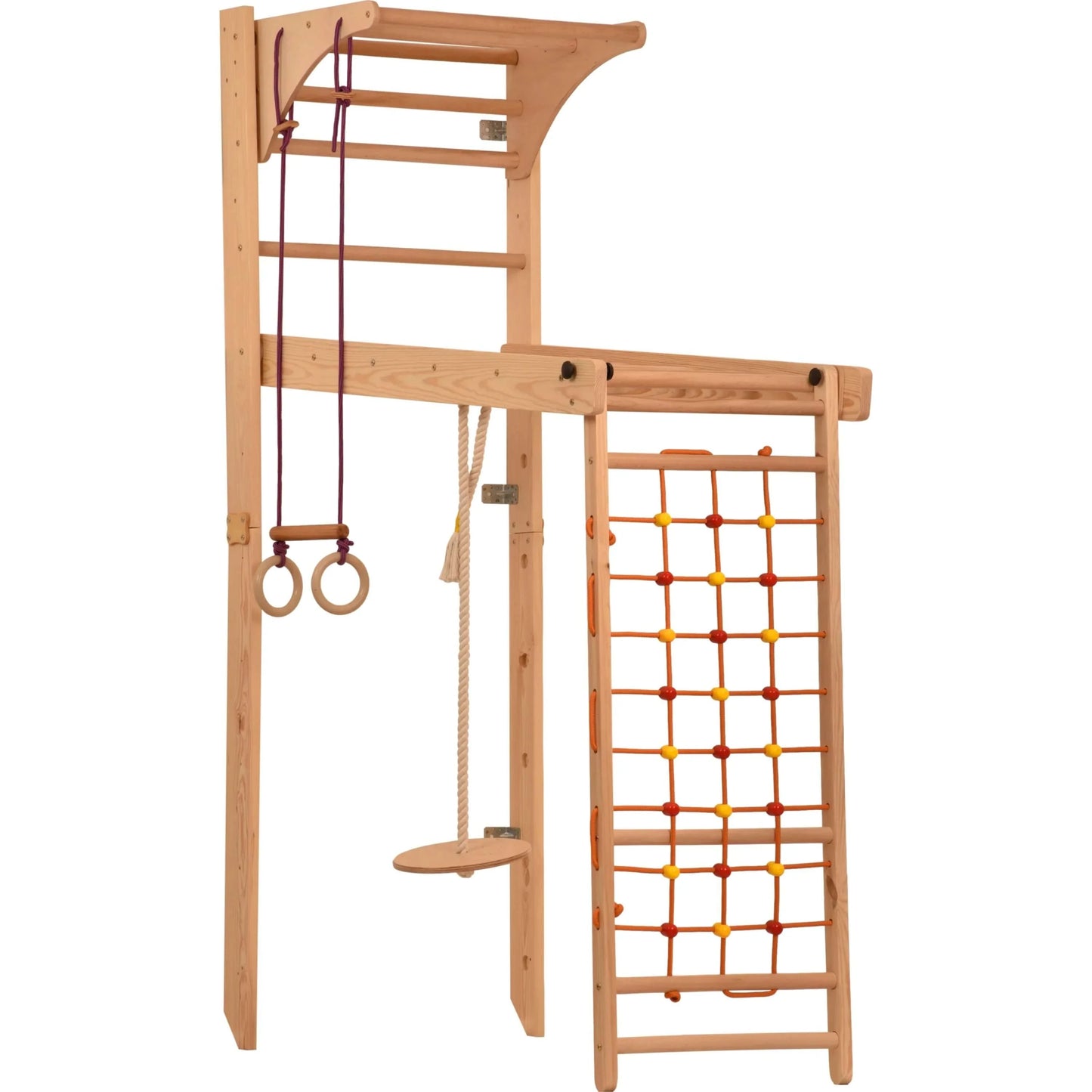 Indoor climbing frame "Julie" - untreated wood