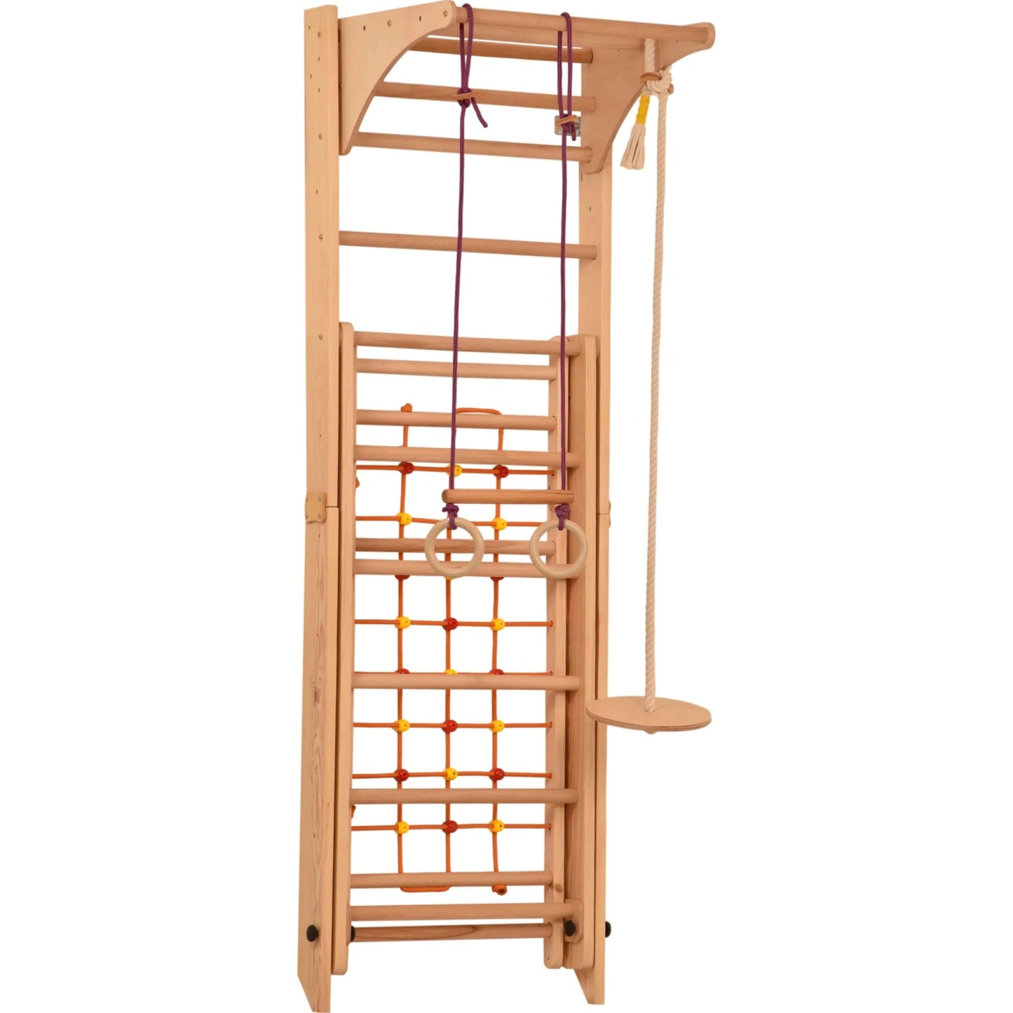 Indoor climbing frame "Julie" - untreated wood