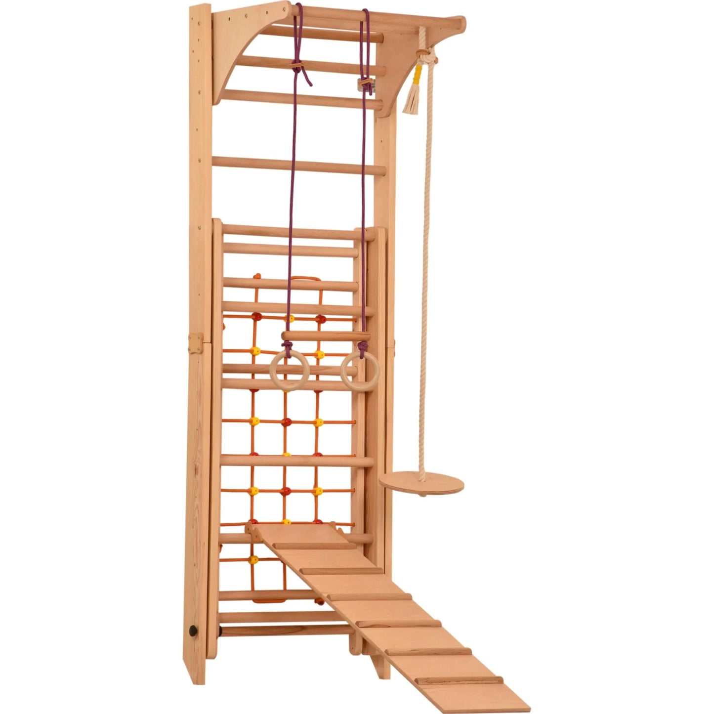 Indoor climbing frame "Julie" - untreated wood