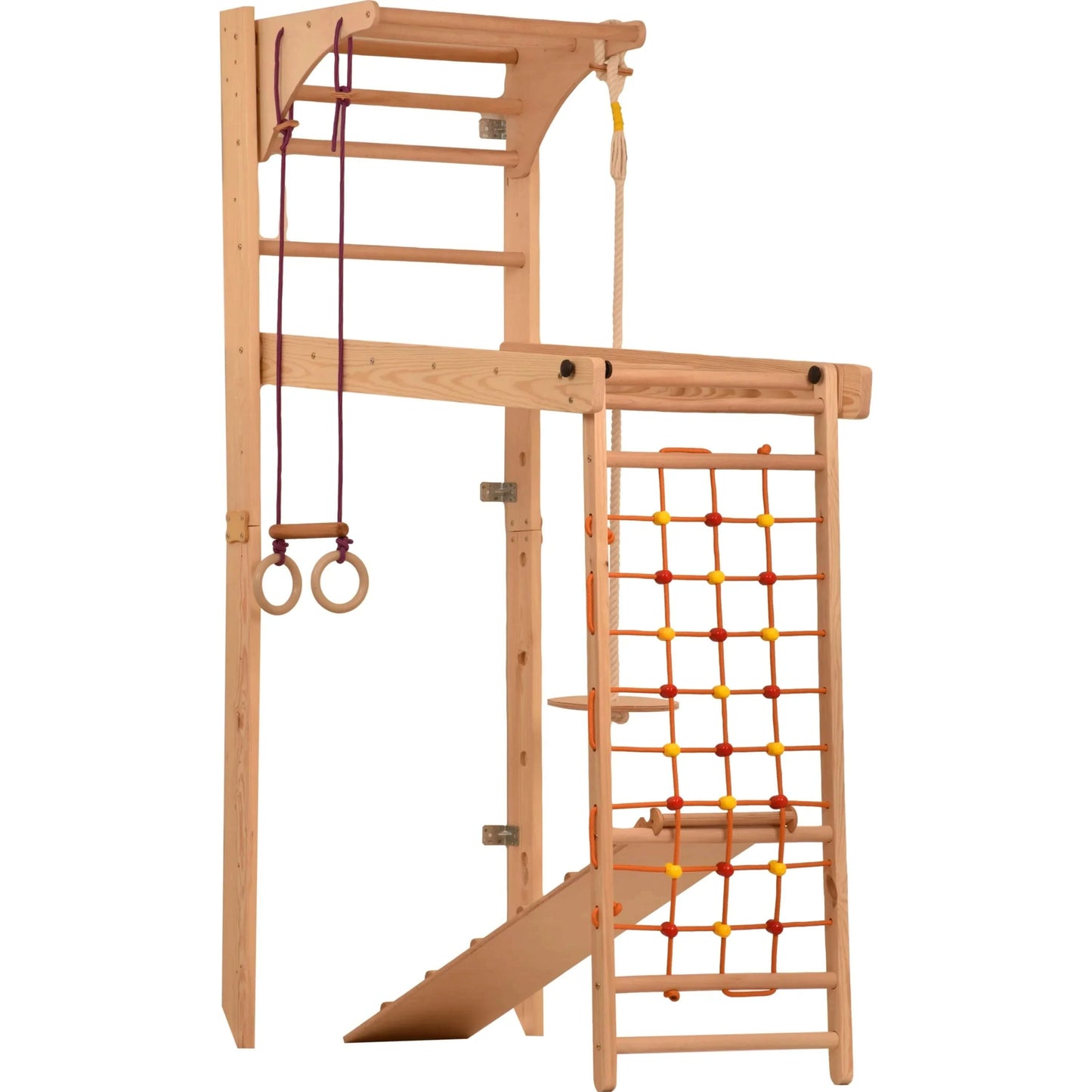 Indoor climbing frame "Julie" - untreated wood