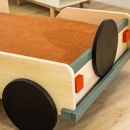 Holz Kinderbett JEEP, versch. Farben