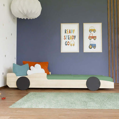 Holz Kinderbett SPEEDO, versch. Farben & Maße