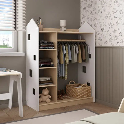 Kleiderschrank für Kinder, versch. Farben