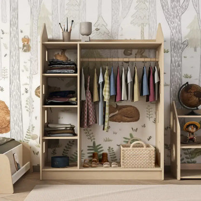 Kleiderschrank für Kinder, versch. Farben