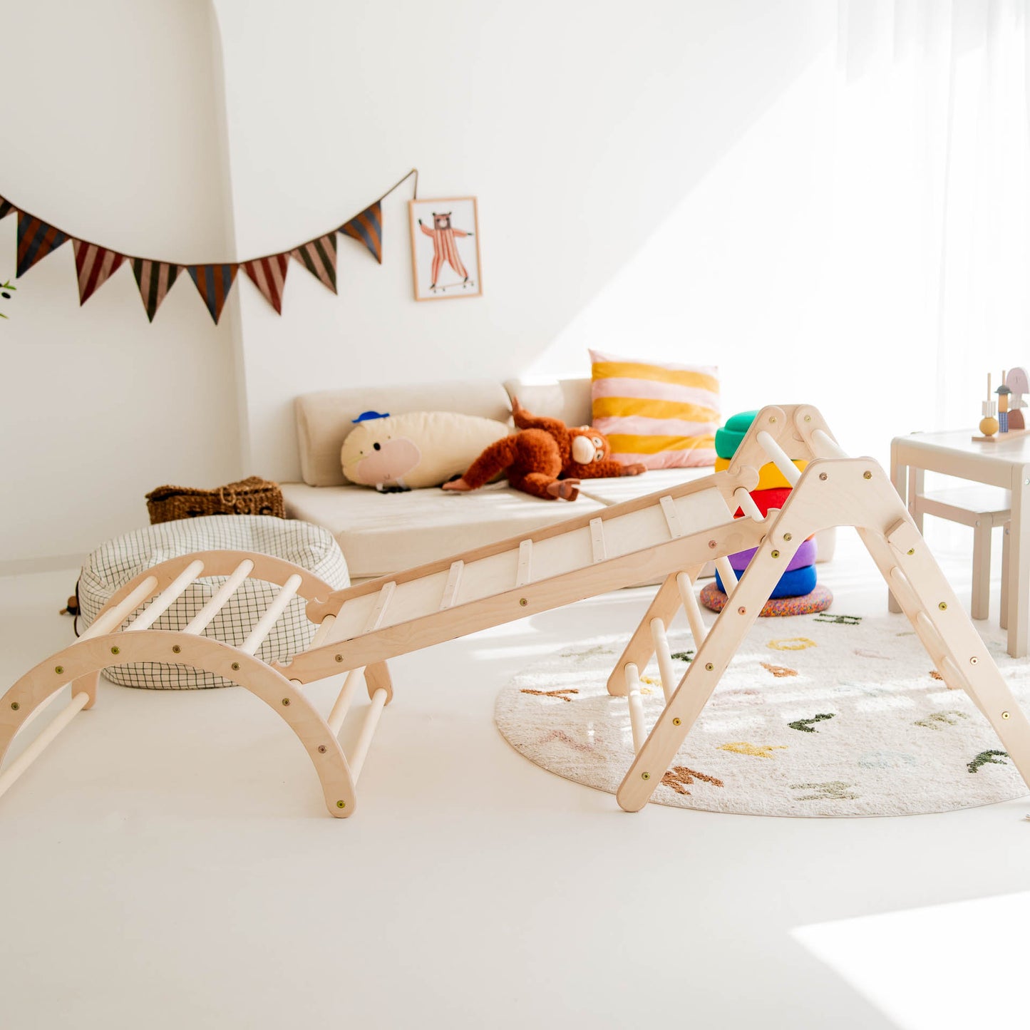 Panda climbing set