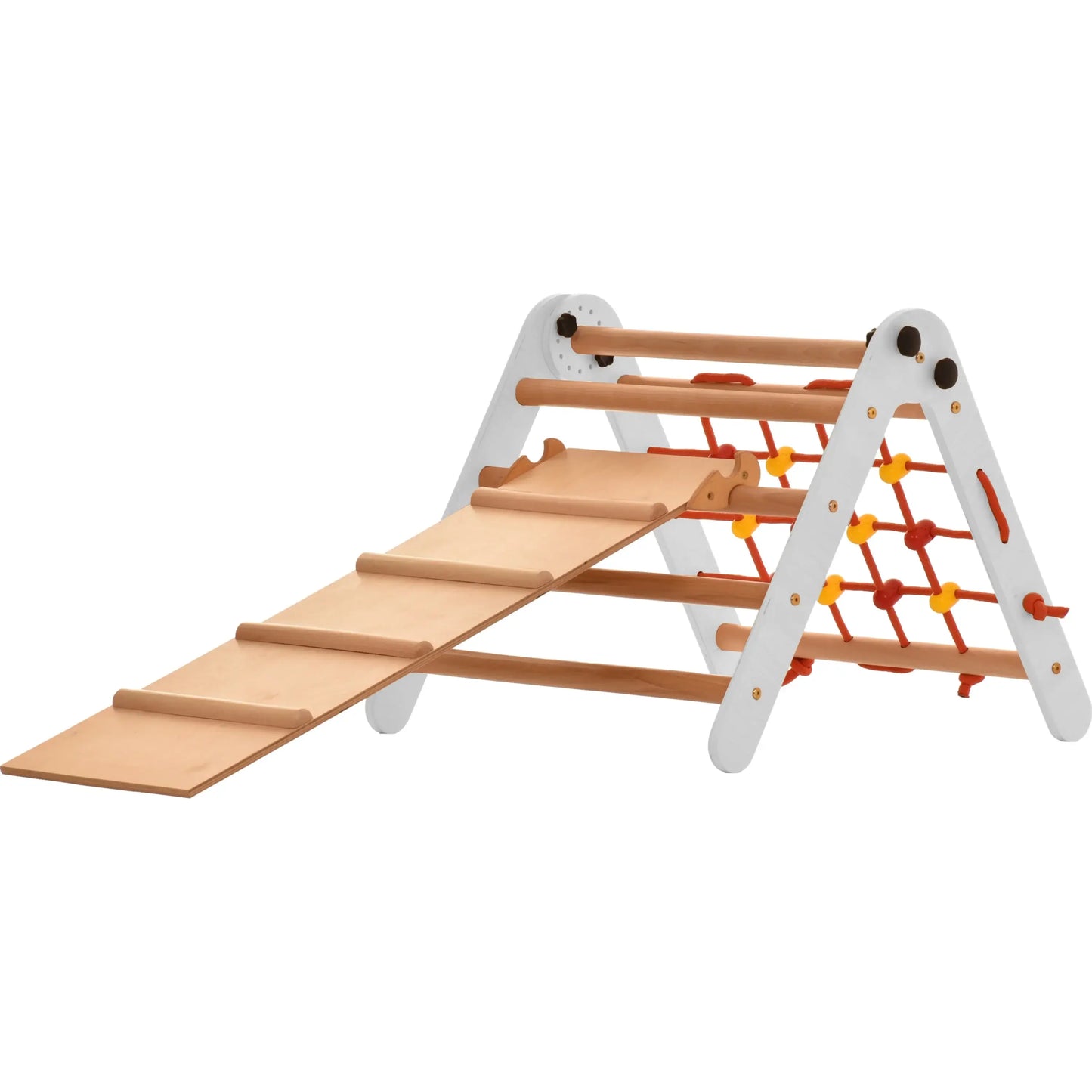 Climbing triangle BASIC with ladder, climbing net &amp; slide