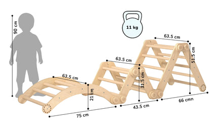 Klettergerüst "L" für Kinder