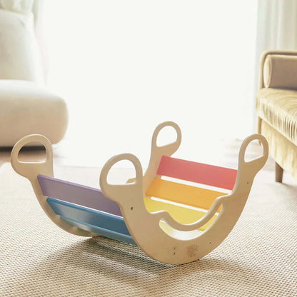 Children's set climbing arch colorful with slide / ladder &amp; chair