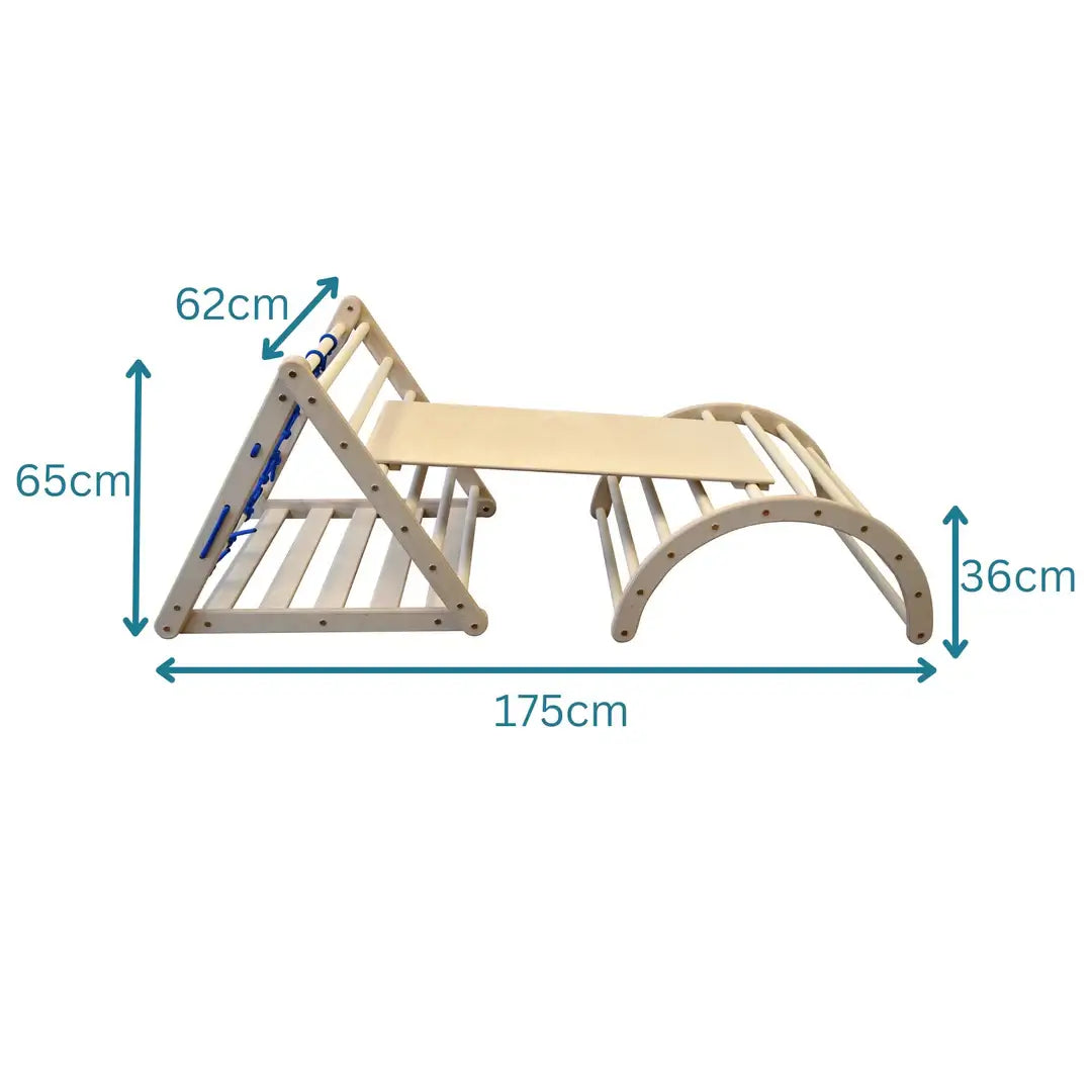 Small tiger climbing set