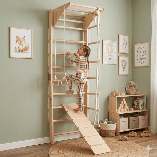 Kletterwand HANNAH für Kinder, versch. Farben