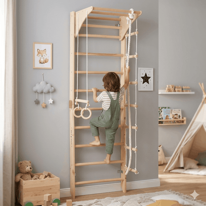 Kletterwand LARA für Kinder, versch. Farben