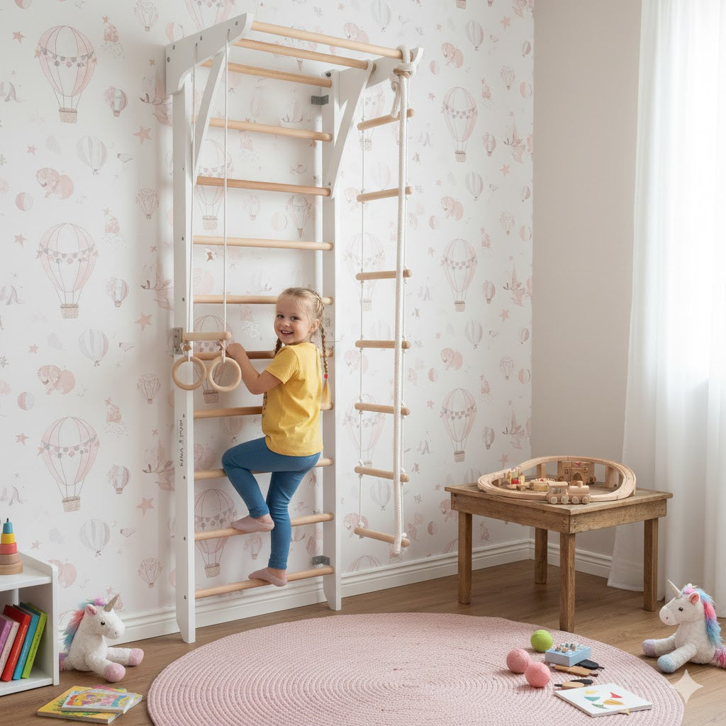 Kletterwand MICHAELA für Kinder, versch. Farben