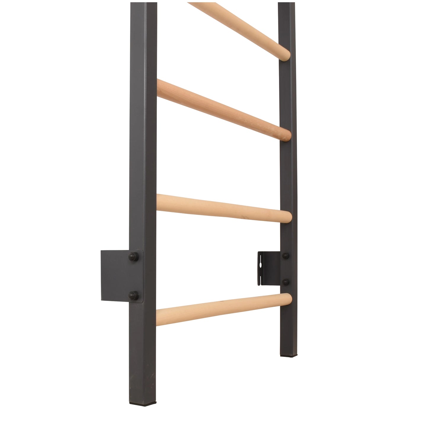 Kletterwand aus Metall mit Zubehör