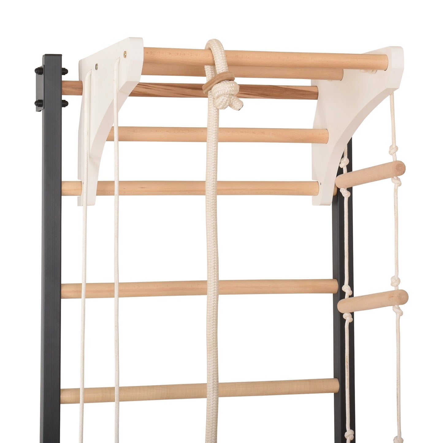 Kletterwand aus Metall mit Zubehör