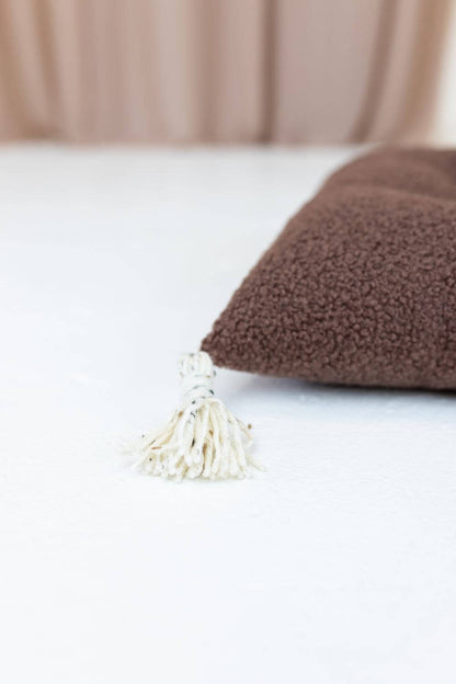 LIMITIERT Bouclé Kissen für Holzwippe, versch. Farben und Größen