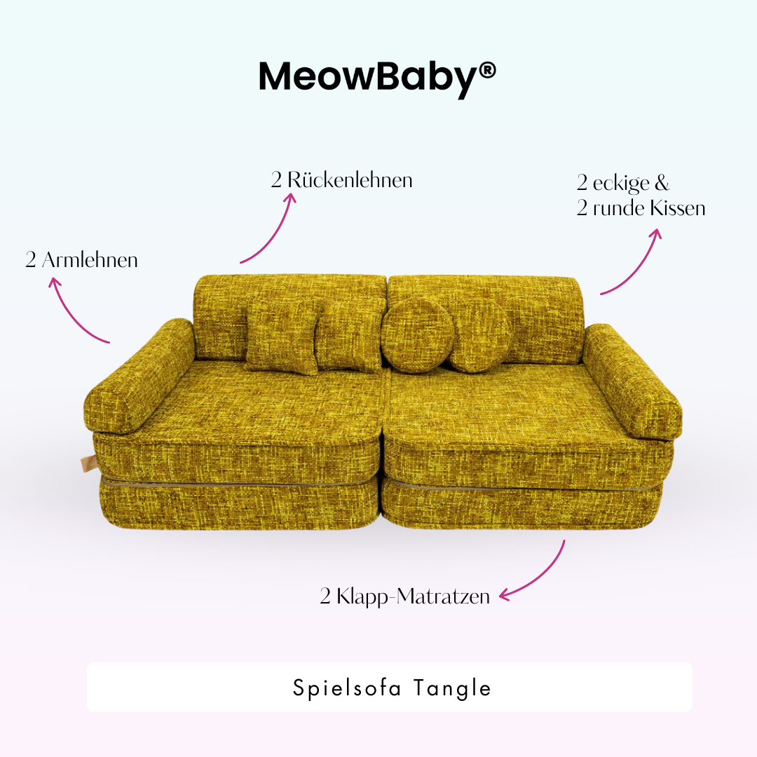 Spielsofa Tangle - Cozy Chenille Edition