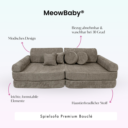 Spielsofa Premium Bouclé