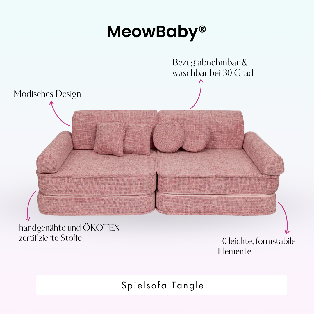 Spielsofa Tangle - Cozy Chenille Edition