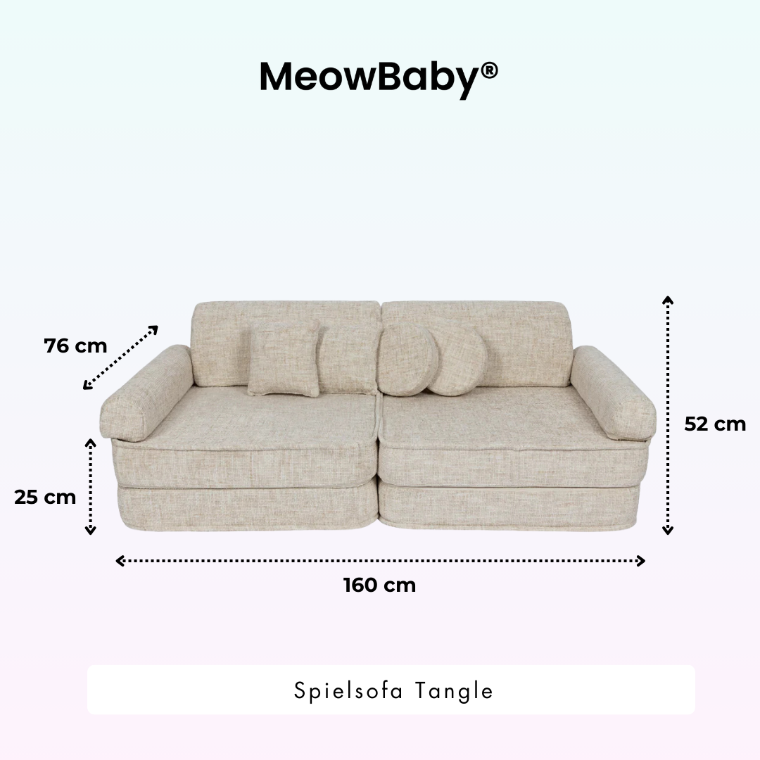 Spielsofa Tangle - Cozy Chenille Edition