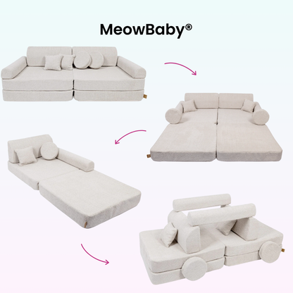 Spielsofa Premium Bouclé