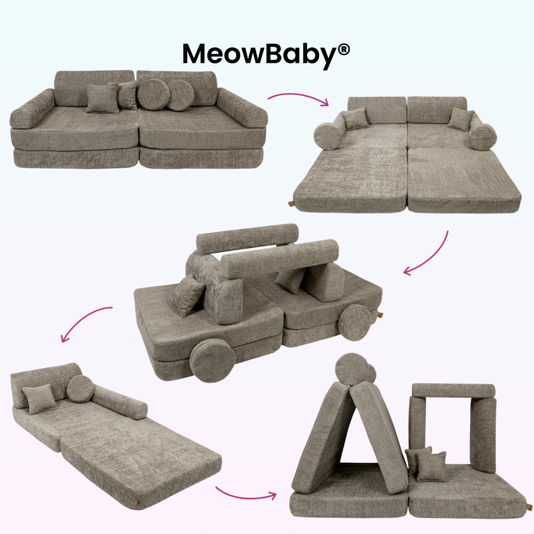 Spielsofa Premium Bouclé