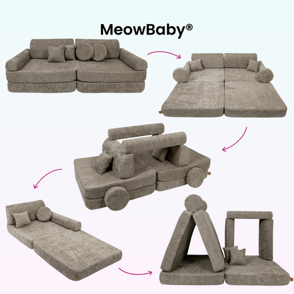 Spielsofa Premium Bouclé