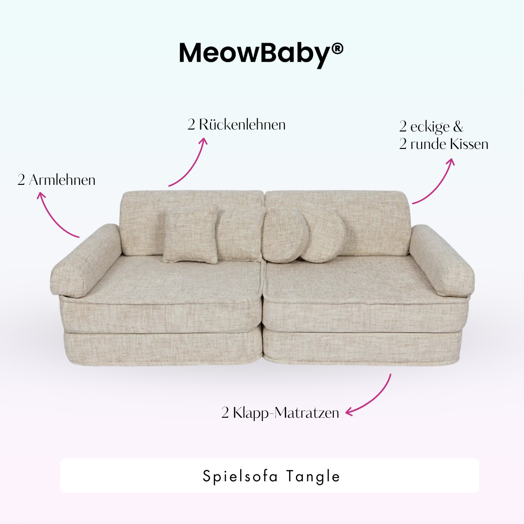 Spielsofa Tangle - Cozy Chenille Edition