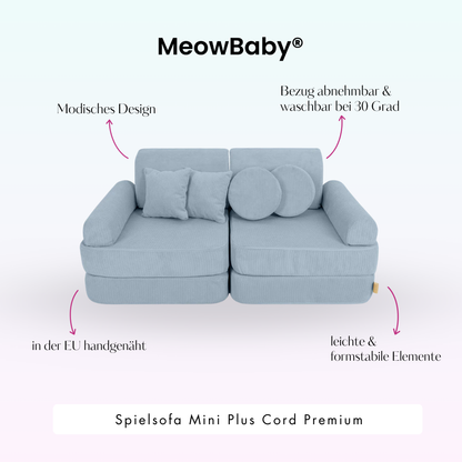 Spielsofa Mini Plus Cord Premium - Slim Cord Edition