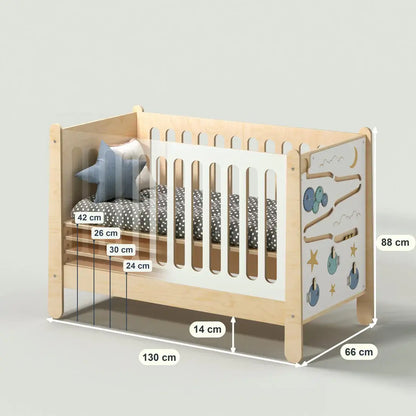Mitwachsendes Kinderbett LILU