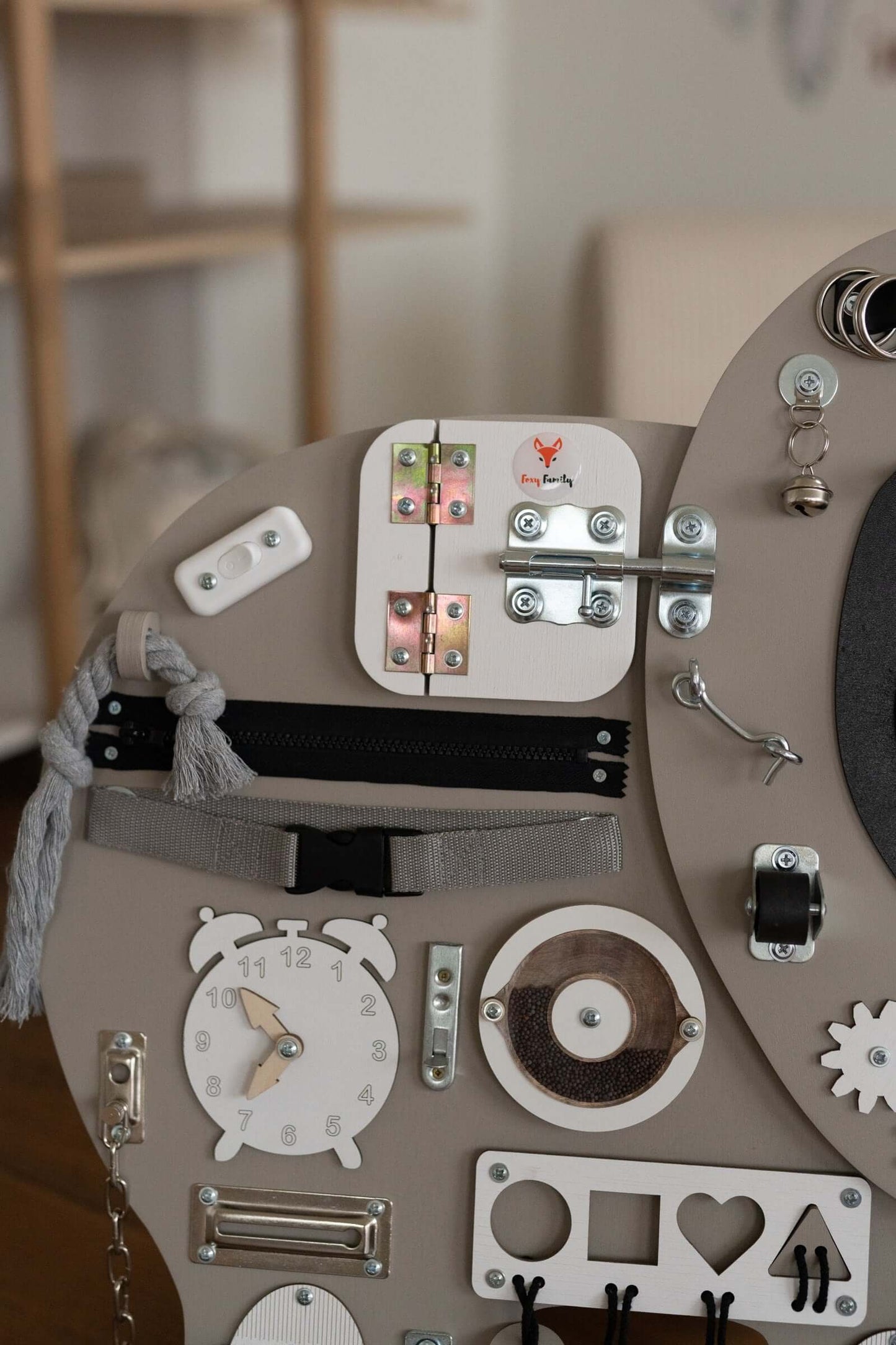 Motorikbrett / Motorikwand Elli Elefant