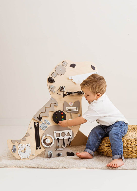 Motorikbrett / Motorikwand Rudi Rex