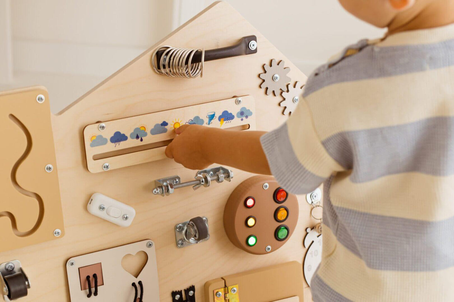 Motorikbrett / Motorikwand Sweet Home XL