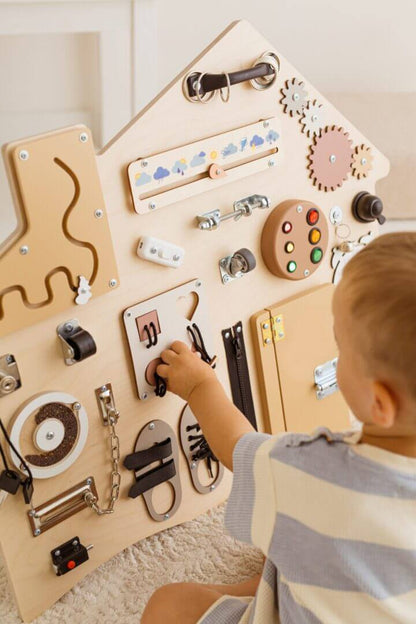 Motorikbrett / Motorikwand Sweet Home XL