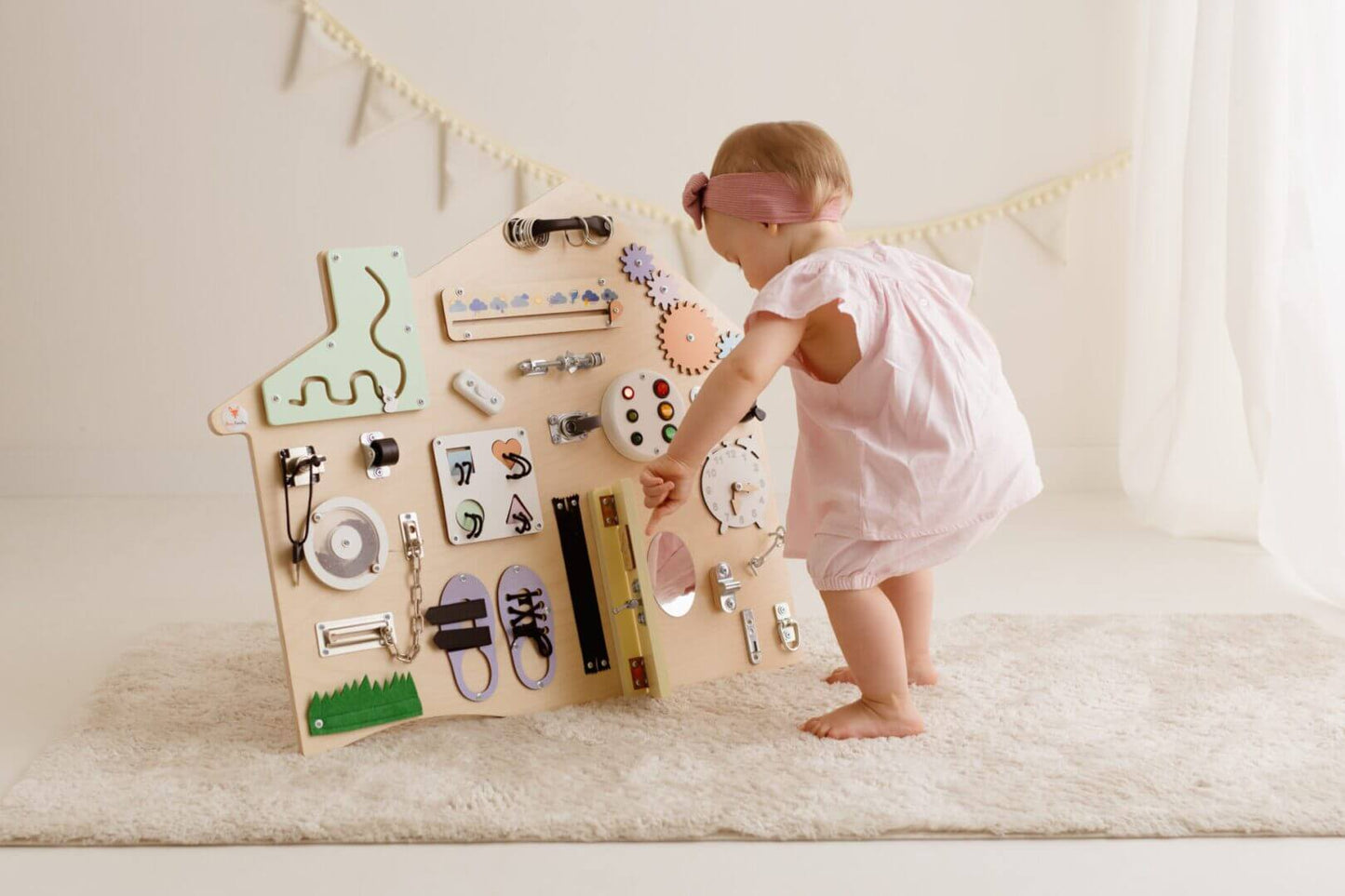 Motorikbrett / Motorikwand Sweet Home XL